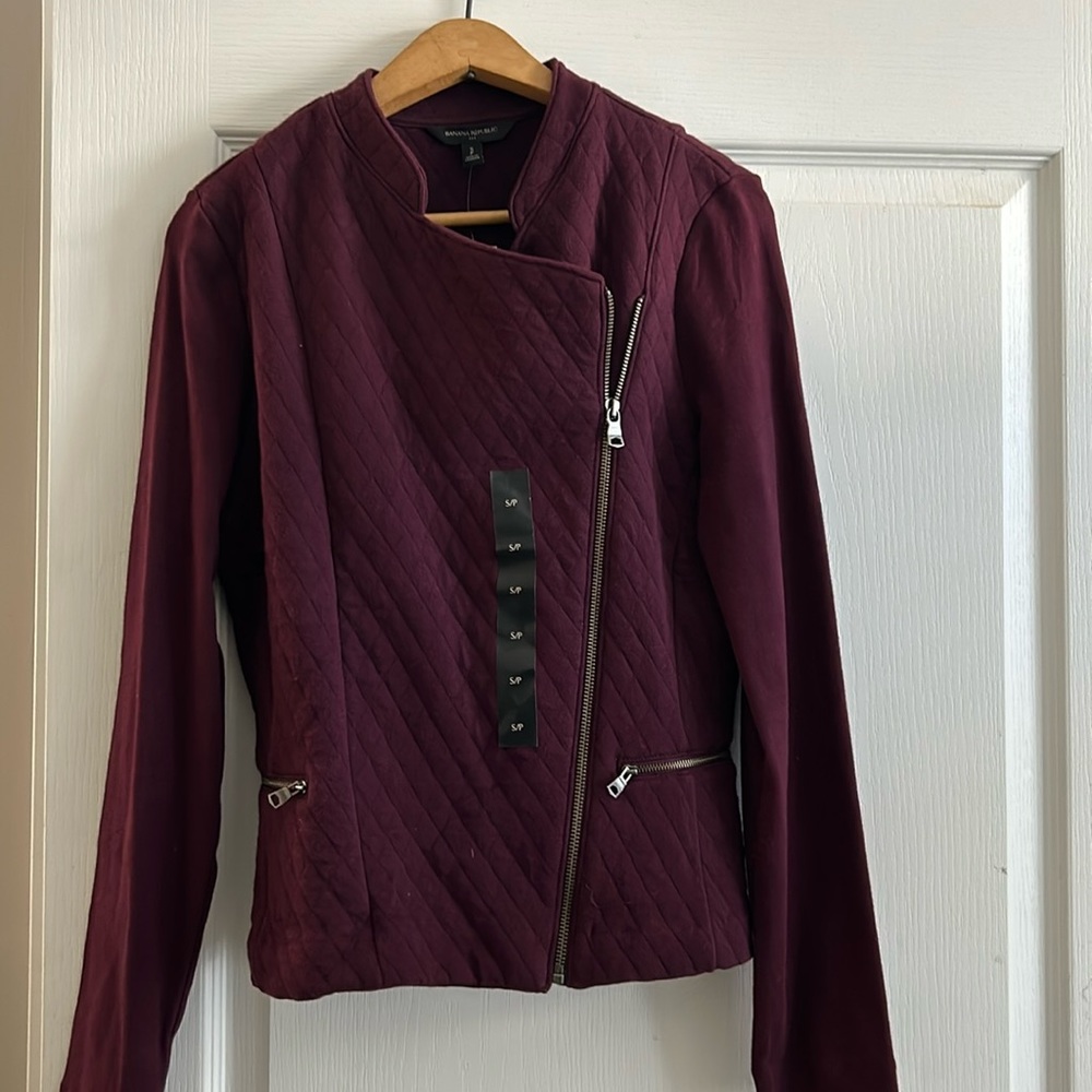 NWT Banana Republic quilted jacket